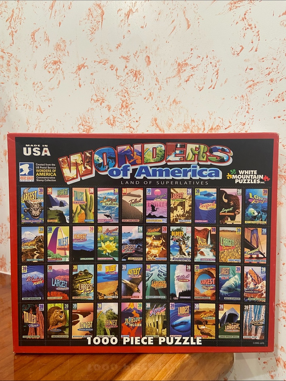 White Mountain Wonders of America - 1000 Piece Puzzle